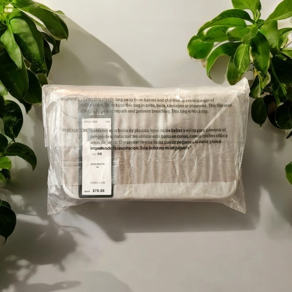 BCBG Quilted Crossbody Bag-Stone - Picture 10 of 10